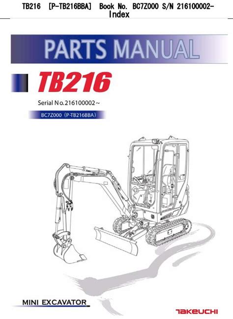 takeuchi tb216 parts diagram